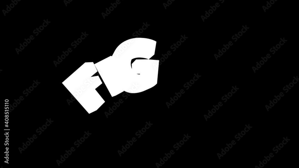 Fight, 4K text animation Fight, 4K text animation