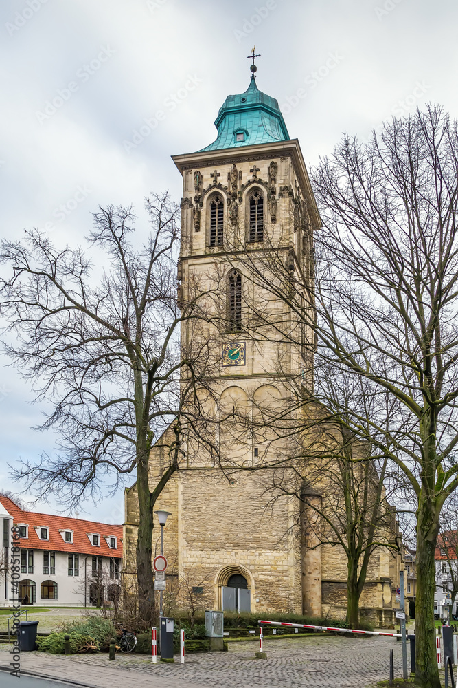 Obraz premium st. Martini church, Munster, Germany