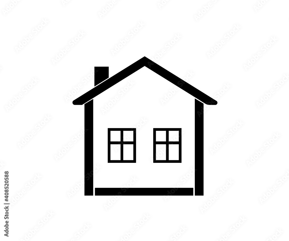 Vector icon house (home) Vector icon house (home)
