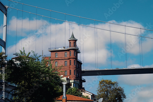 Borusan contemporary. The enchanted mansion at Bosphorus in Istanbul.         photo