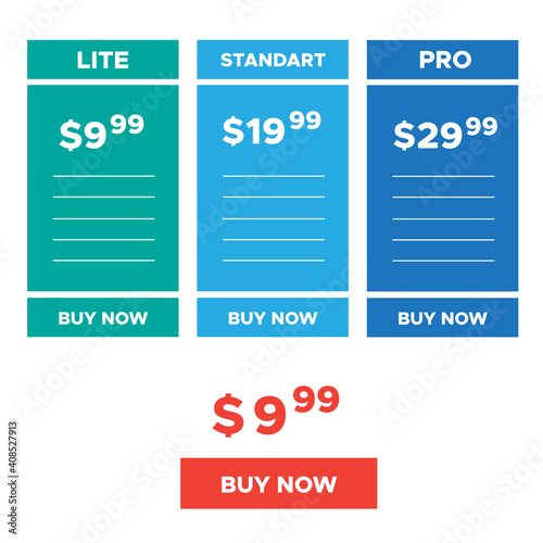 Pricing background. Price banner blank page. Flyer sale template