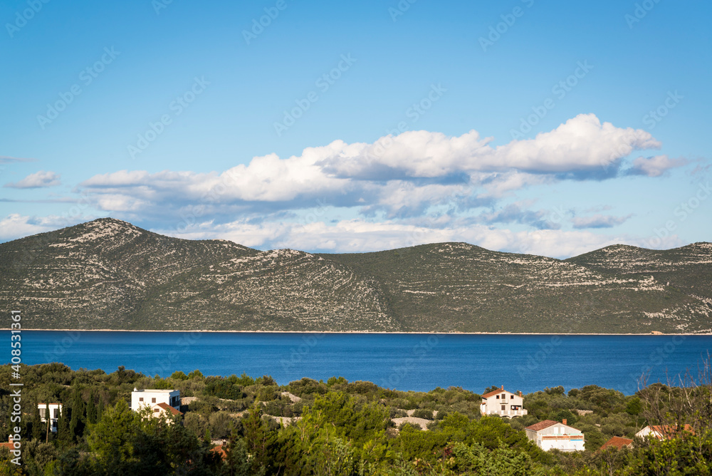 Seascape, Island of Iz, Zadar archipelago, Dalmatia, Croatia