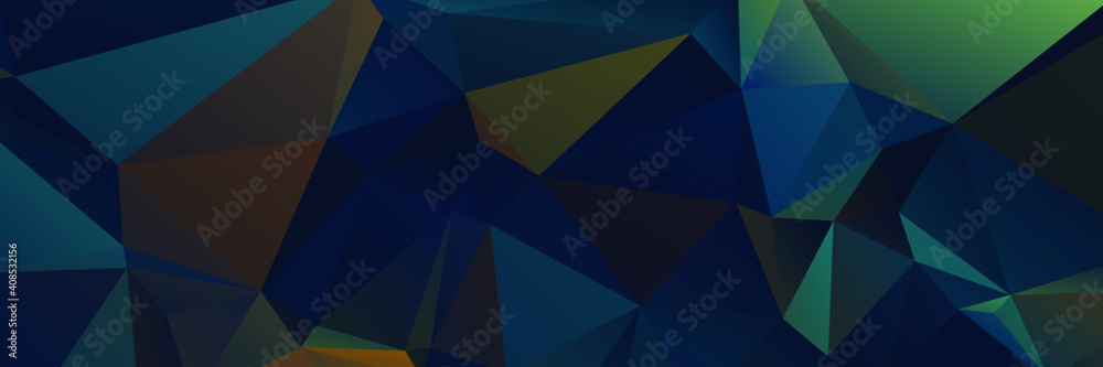 Obraz premium Abstract Color Polygon Background Design, Abstract Geometric Origami Style With Gradient. Presentation,Website, Backdrop, Cover,Banner,Pattern Template