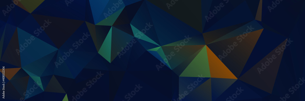 Fototapeta premium Abstract Color Polygon Background Design, Abstract Geometric Origami Style With Gradient. Presentation,Website, Backdrop, Cover,Banner,Pattern Template