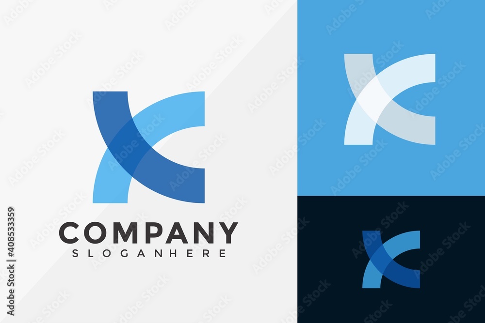 Letter X Business Logo Design, Brand Identity Logos Designs Vector
