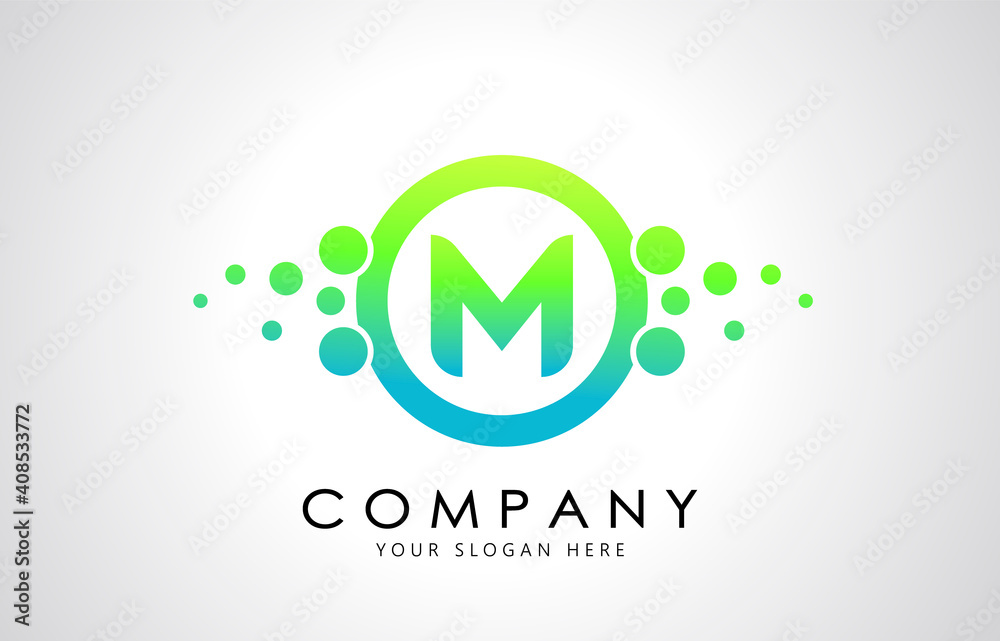Dots Letter M Logo in Blue and Green Gradient. Alphabet Dotted Logo Vector Design, EPS10.
Dots Letter M Logo in Blue and Green Gradient. Alphabet Dotted Logo Vector Design, EPS10.