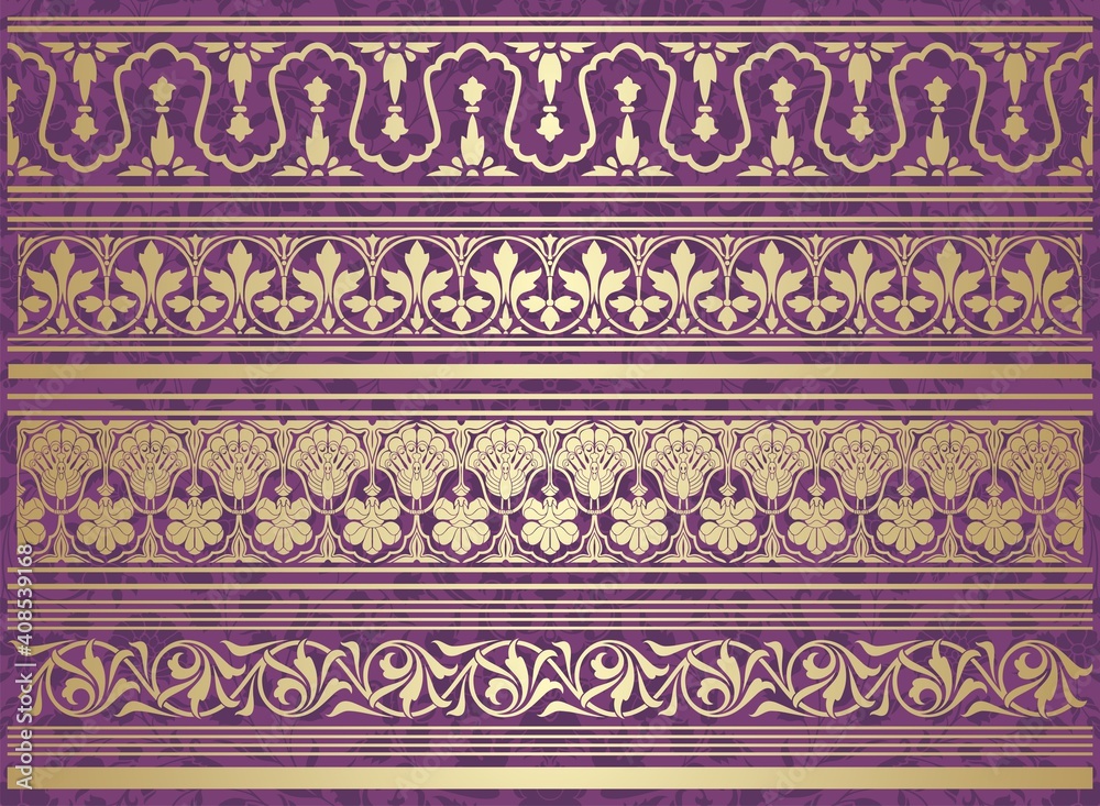 paisley floral pattern, textile , Rajasthan, royal India paisley floral pattern, textile , Rajasthan, royal India
