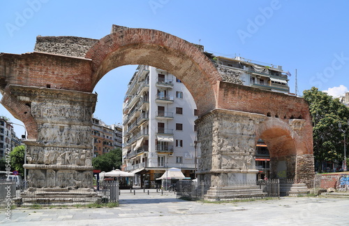 Greece Thessaloniki Galerian Roman Arch
