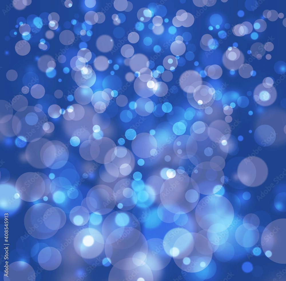 Abstract of bokeh wiht dust light background