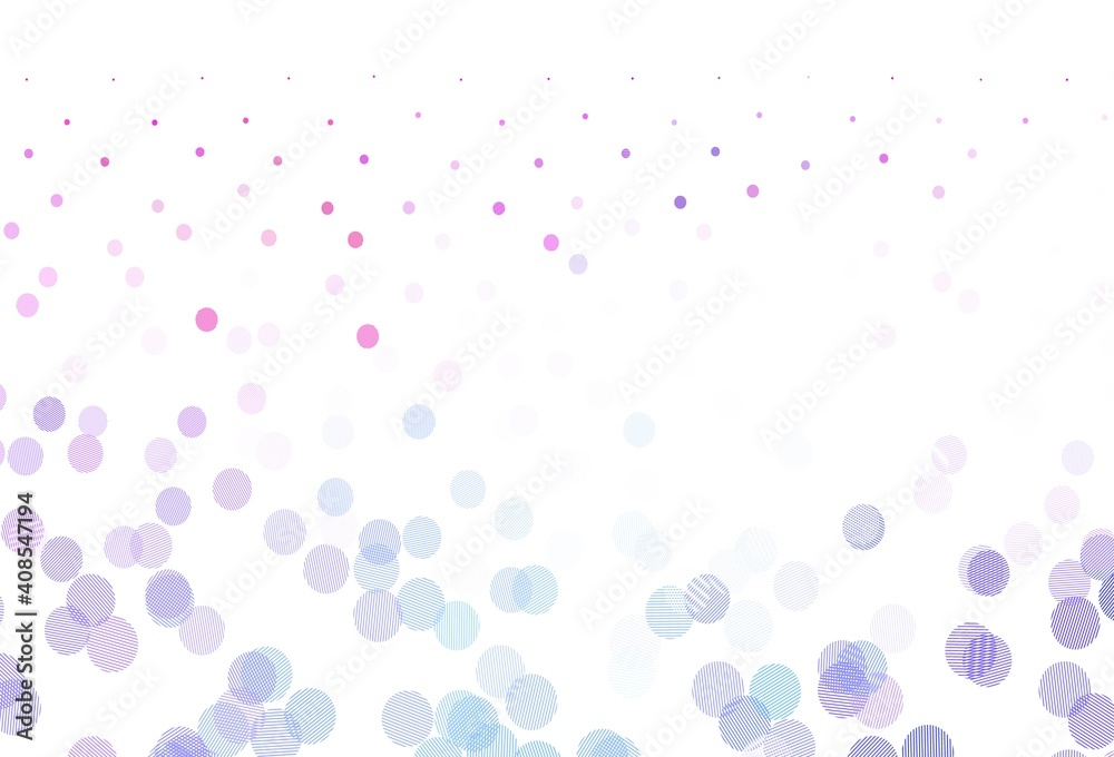 Light Blue, Red vector texture with disks. Light Blue, Red vector texture with disks.