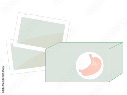 分包タイプの胃薬　箱付き