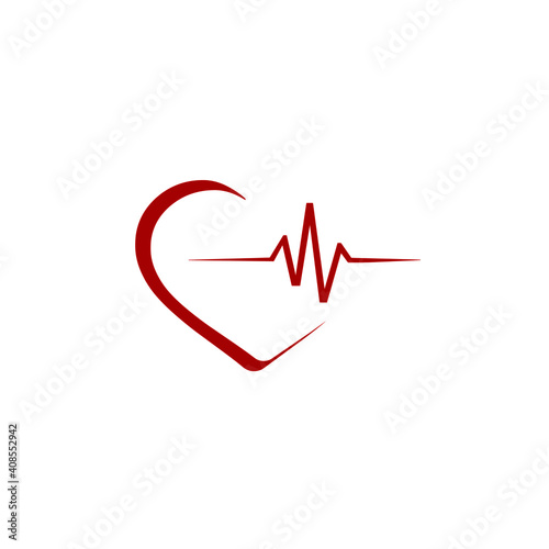 heart beat graph doctor plus cardiology cardiogram health care medical heart attack hospital clinic logo and symbols icon.