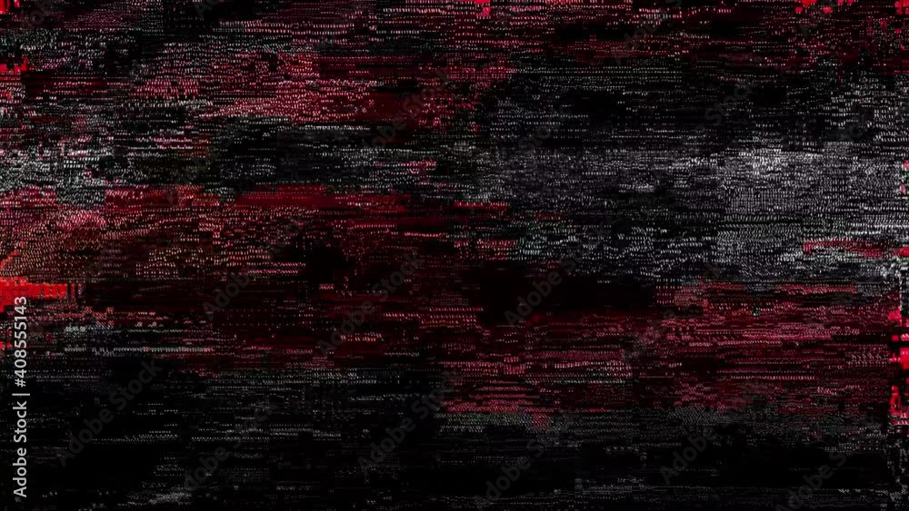 4k Digital Acid Glitch Overlay