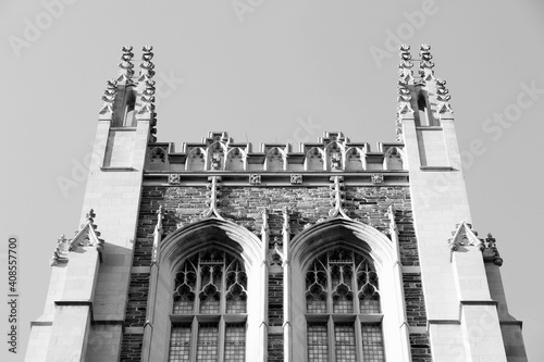 Foto Union Theological Seminary black and white