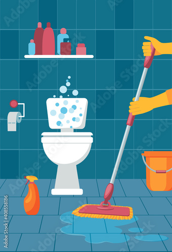 Bathroom interior