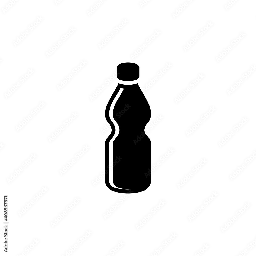 plastic bottle icon vector design trendy