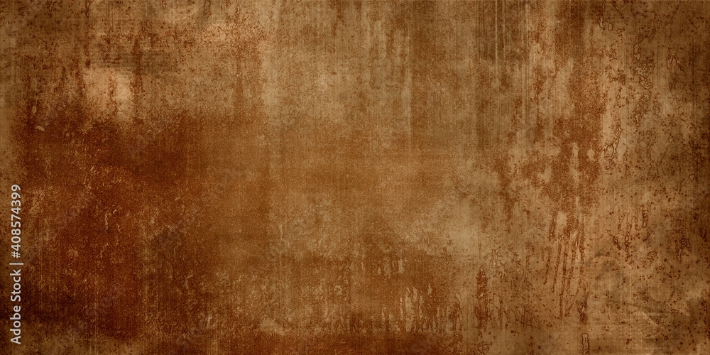 
Panoramic grunge rusted metal texture, rust and oxidized metal background. Old metal iron panel