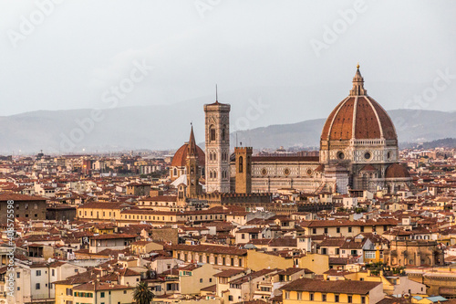 Skyline of Florence with the Cathedral (Duomo), Italy