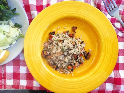 Risotto in an italian way