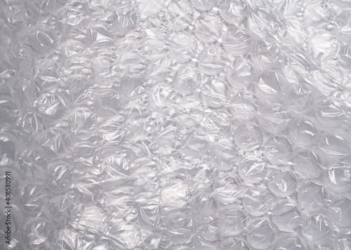 Plastic bubble wrap background material
