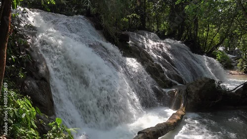 Agua Azul Waterfalls. Chiapas, Mexico photo