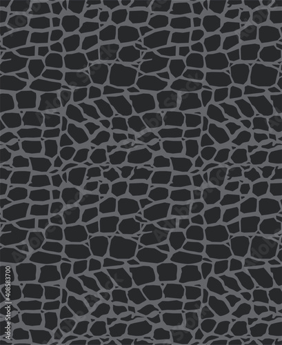 Reptile skin seamless pattern. Animal print background. 