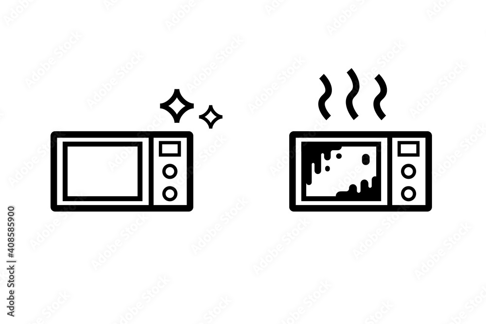 microwave clipart