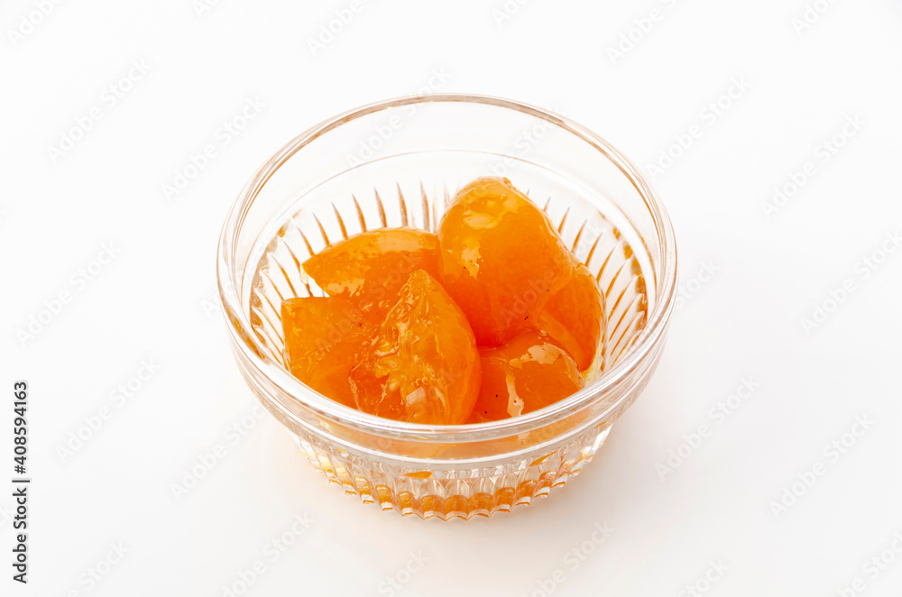 金柑の甘露煮 金柑の甘露煮