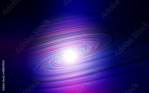 Dark Pink, Blue vector background with astronomical stars.