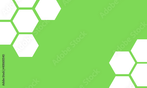 Honeycomb Grass Green Background