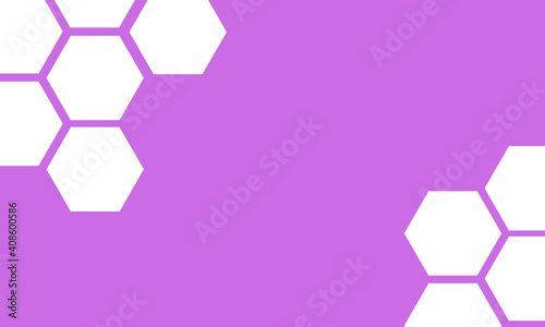 Honeycomb Magenta Background