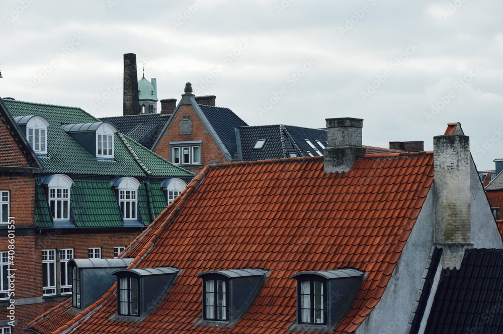 roofs of old town