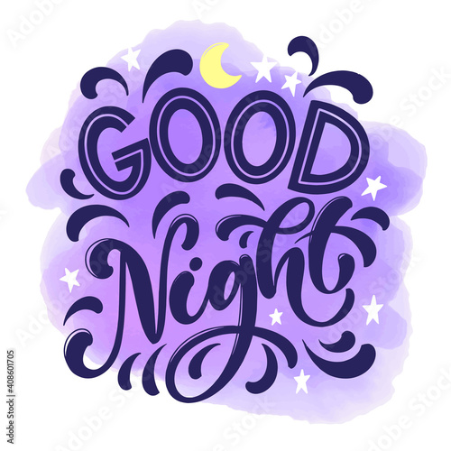 Funny sleep and good night quotes. Vector design elements for t-shirts, pillow, posters, cards, stickers and pajama