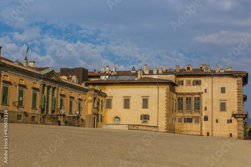 View of Pitti palace in Florence, Italy