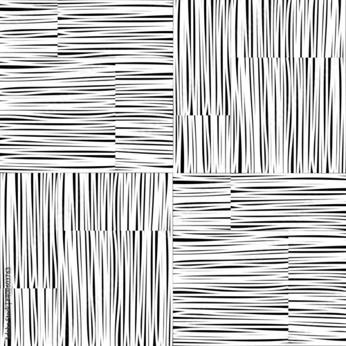 pattern with horizontal and vertical hand made lines