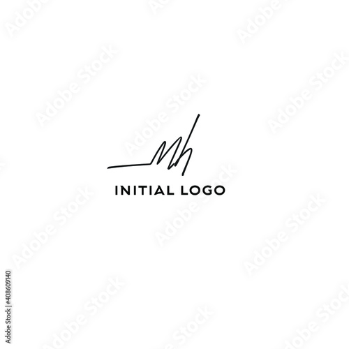 MH identity handwritten logo 