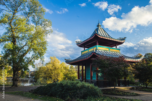 Pagoda in the park