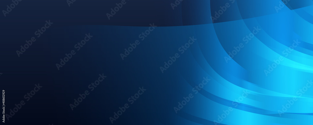 Blue blurry dots lights background