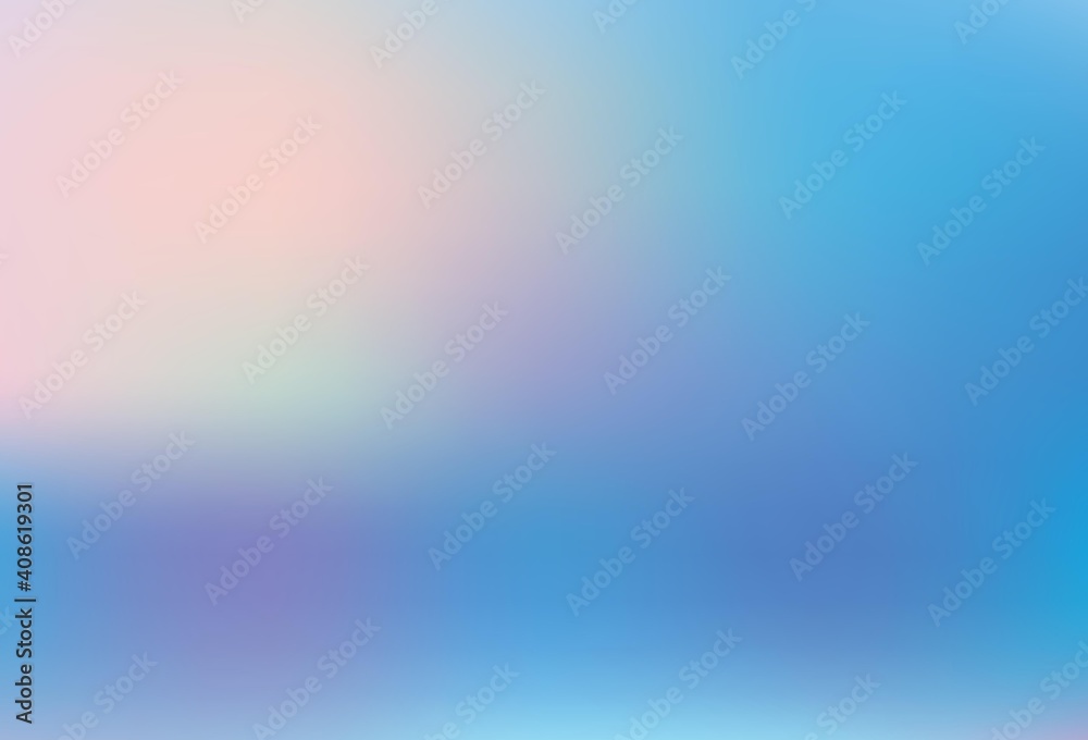 Light Pink, Blue vector blurred template.