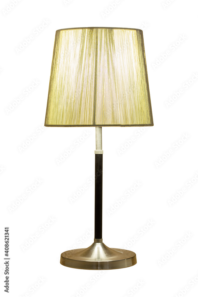 Table Lamp Isolated on White Background Table Lamp Isolated on White Background