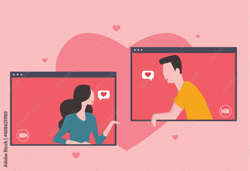 Long distance online dating