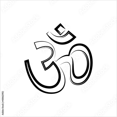 Aum (Om) The Holy Motif Design