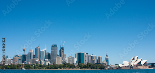 Sydney skyscraper skyline in Australia