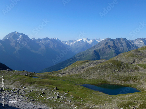 Stubai high-altitude hiking trail, lap 2 in Tyrol, Austria © BirgitKorber