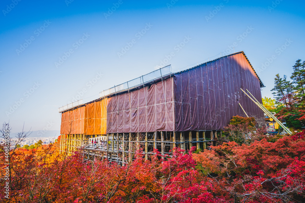 Kiyomizu-dera Temple in autumn season, Kyoto, Japan Kiyomizu-dera Temple in autumn season, Kyoto, Japan