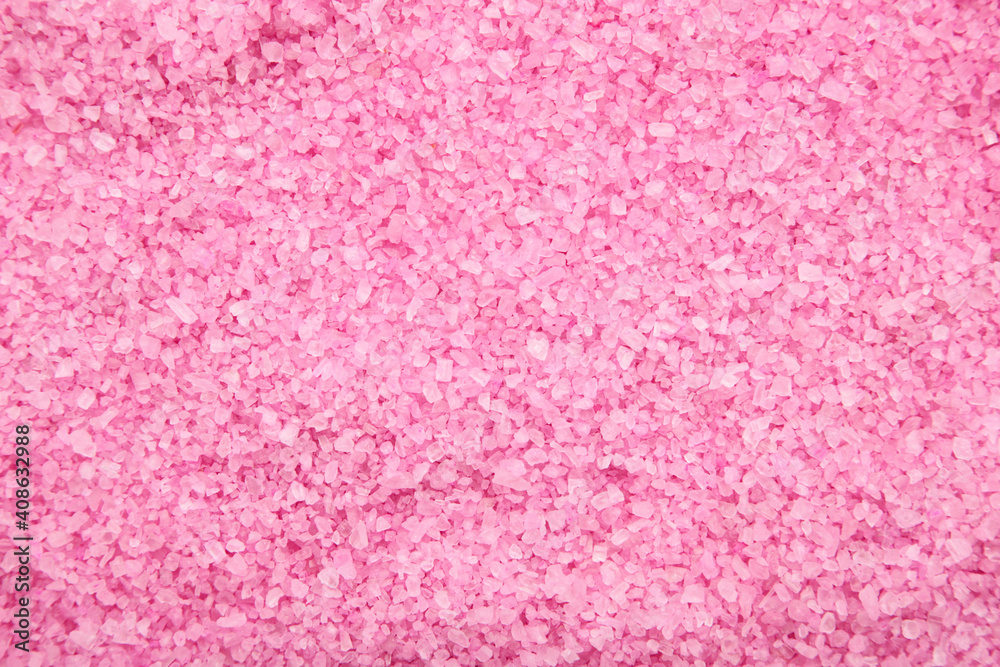 Himalayan pink salt background for text. Spa