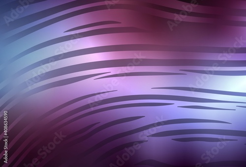 Dark Purple vector abstract bright pattern.