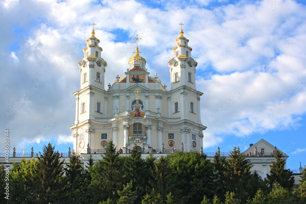 Famous Pochayiv Lavra in Ukraine