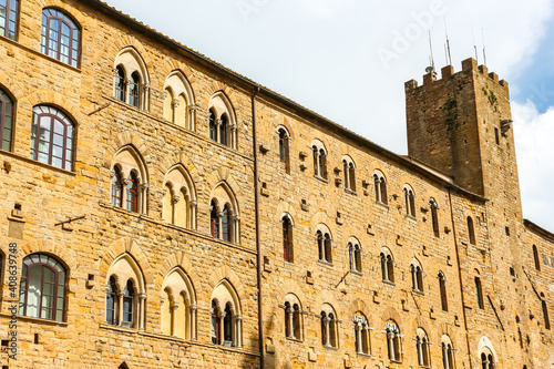 Volterra, Italy. Beautiful architecture of Volterra, a city in province of Pisa, Italy.