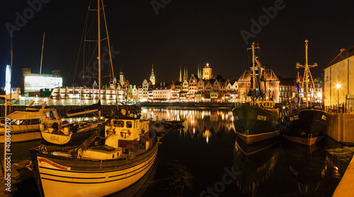 boats in the harbor